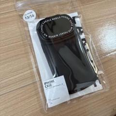 iPhone 13/14用 ブラックソフトケース