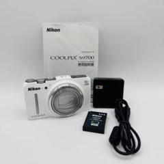 3190 Nikon COOLPIX S9700 ホワイト デジカメ ジャンク品 3190 Nikon COOLPIX S9700 ホワイト デジカメ ジャンク品