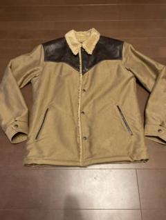 希少美品 デラックスウェア ランチコート 馬革 D-12 dude サイズ L
