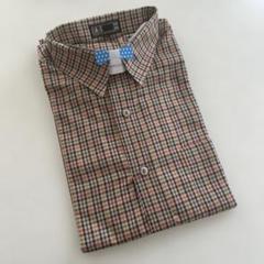 ② DAKS　ダックス　メンズ　L サイズ　長袖　チェック　シャツ