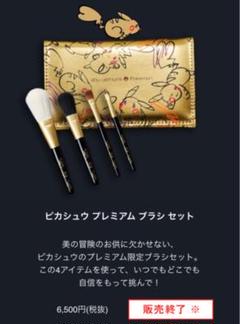 【新品】ピカチュウ プレミアムブラシセット