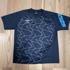 umbro サッカーシャツ 黒 ジオメトリック - メルカリ