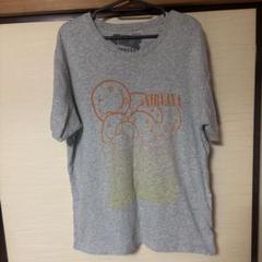 NIRVANA グラフィックTシャツ グレー　スマイル