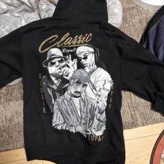 Classic Legends ビギー 2pacパーカー L b-boy