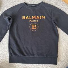 BALMAIN バルマン メタリック スウェット ブラック 12A BALMAIN バルマン メタリック スウェット ブラック 12A