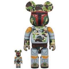 BE@RBRICK X BAPE(R)BOBA FETT 100%&400%