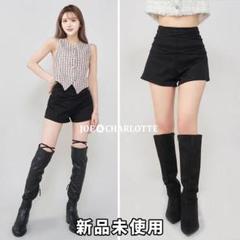 ダーリッチ darich ダブルクロスベルトショートパンツ BLK S