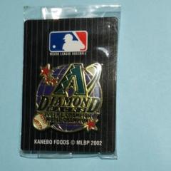 カネボウ　2002年　MLBバッジ Yahoo!オークション - 当時物 2002年 カネボウフーズ 非売品