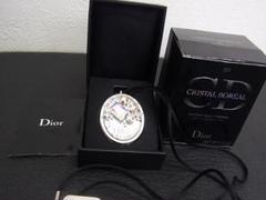 Dior×スワロフスキー ペンダントリップグロスネックレス