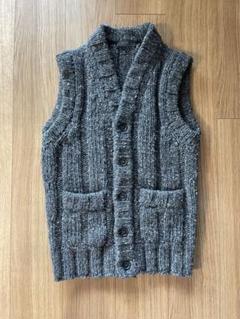 プラダ　PRADA カシミア混　ベスト　42 2024年 秋冬 PRADA プラダ ダウンベスト Re-Nylon フード付 黒