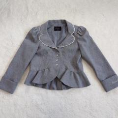 ヒロミチナカノ　ジャケット　130 入学式　女の子　グレー