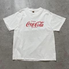 コカコーラ 企業Tシャツ ホワイト XL 00s【ST231】