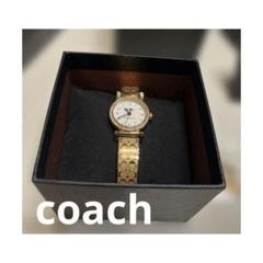 COACH ゴールド ダイヤベゼル　腕時計