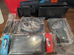 Nintendo Switch 本体 赤/青 充電器付き