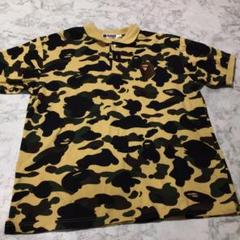 A Bathing Ape カモフラージュ ポロシャツ L