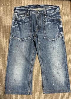 R.NEWBOLD デニム　5部丈　L