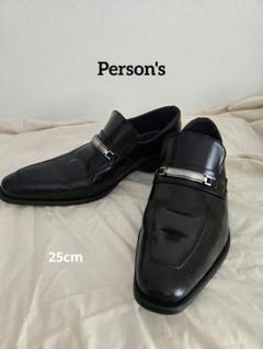 美品　PERSON'S FOR MEN シューズ　メンズビジネスシューズ　革靴
