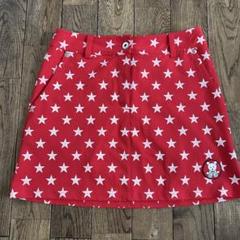 【美品】Callaway ゴルフスカート 星柄 ストレッチ レディース M