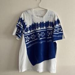 Maison Margiela マルジェラ ノルディック柄 Tシャツ ⑩ 44