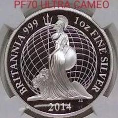 【2022新春福袋】 イギリス プルーフ銀貨 ギルド ブリタニア 2015 2ポンド PF70 NGC - 旧貨幣/金貨/銀貨/記念硬貨