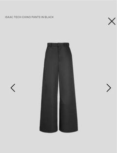 VUJA DE ヴジャデ パンツ ブラック ISAAC TECH CHINO ISAAC TECH CHINO PANTS IN BLACK – VUJA DÉ