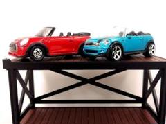 MATCHBOX2010ミニクーパーS CABRIO&トミカミニクーパーJCW