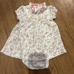 PETIT BATEAU 花柄ワンピース ~95cm