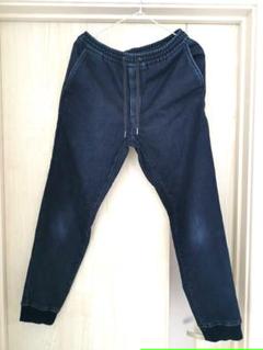 しじみ様専用】GU 裏フリースデニムストレッチジョガーパンツ