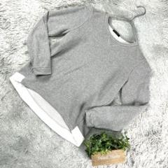 良品❗️【Zampa】ザンパ スウェットトレーナー(M)灰色