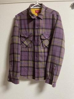 Supreme PILE LINE PLAID FLANNEL SHIRTのサムネイル