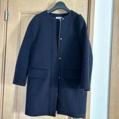 IENA 【定価4.7万】イエナ *二重織シャルムフードコクーンコート
