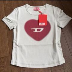 割引あり♡DIESEL ハートTシャツ　半袖　14Yサイズ　レディースM相当 Diesel ハートプリント Tシャツ | ブラック | FARFETCH JP