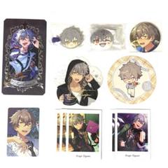 あんスタ ミュージアムカード 缶バッジ 前髪クリップ ぱしゃっつ 晃牙