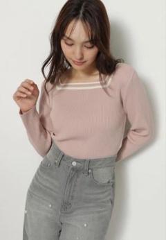 Rirandture - トリンドル着用 透け  カットソー Rirandture（リランドチュール）の「ドット刺繍シアーカット