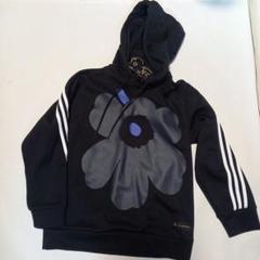 新品未使用　adidas マリメッコ ブラック フラワープリント パーカー L 2025年最新】adidas マリメッコ パーカーの人気アイテム - メルカリ