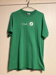 企業ロゴ　Tシャツ　グリーン