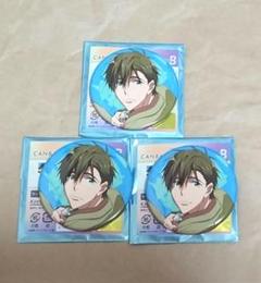 Free! 京アニ 真琴 缶バッジ 3点セット - メルカリ