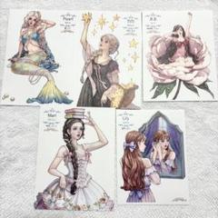 hwaraファラ様人物ステッカー女の子ステッカー約130枚おまけ50枚以上① 週末SALE♡Hwara様ステッカーお試し5枚セット【23】/人物