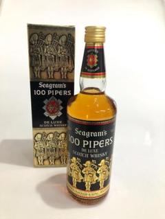 昭和レトロ　パブミラー キリンシーグラム　スコッチウィスキー100PIPERS 昭和レトロ パブミラー キリンシーグラム スコッチウィスキー