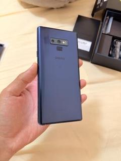Samsung Galaxy Note 9 本体 ミッドナイトブラック