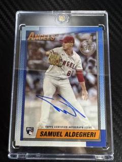 Samuel Aldegheri Auto / エンゼルス ルーキーカードのサムネイル