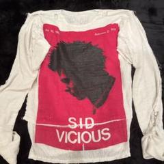 ずっと気になってた SID VICIOUS アナーキーパンク 希少 JIMSINN ガーゼシャツ トップス