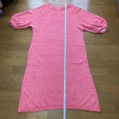 45rpm モンサンミッシェル裏毛のパフスリーブドレス 19SS