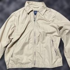 GAP ベージュ ジャンパー フルジップ