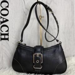 人気♡COACH コーチ ソーホー レザー ショルダーバッグ ブラック