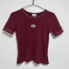 ✨値下げ中✨LACOSTE ラコステ 古着 赤 半袖サイズ32 ポロシャツ