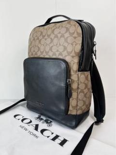 ✅【美品】定価6万　コーチ メンテ済み　COACH ビジネス　バッグ　レザー