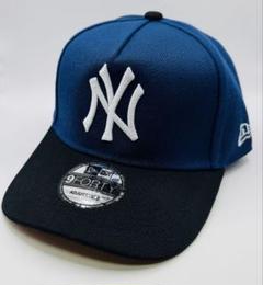 New Era BASICKSコラボ9FORTY ヤンキース ネイビー田中樹
