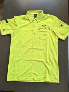Oakley スカル半袖ポロ　Lサイズ