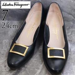 超美品✨フェラガモ　スワロフスキー　ヴァラ　パンプス　24 超美品✨フェラガモ スワロフスキー ヴァラ パンプス 24|mercari